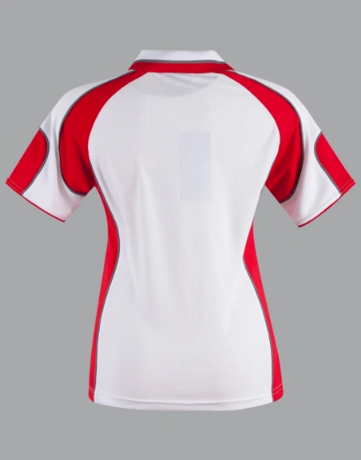 Picture of Winning Spirit, Ladies Cooldry Contrast Polo w Panels